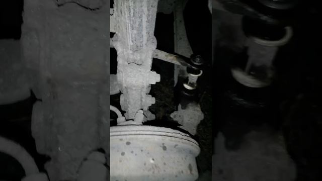 Замена стойки стабилизатора, акцент 98