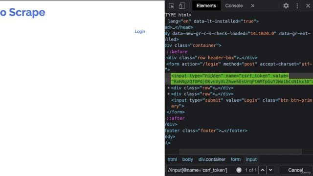 12. Scraping APIs & Login to website with Scrapy 3. Login to website - Building the Spider смотреть онлайн