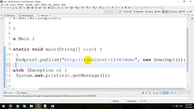Building SOAP Web Services with JAX-WS - Basic смотреть онлайн