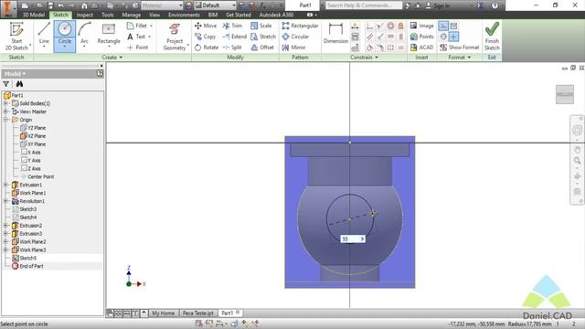 Autodesk Inventor 2016 | Válvula De Controle (01/03)