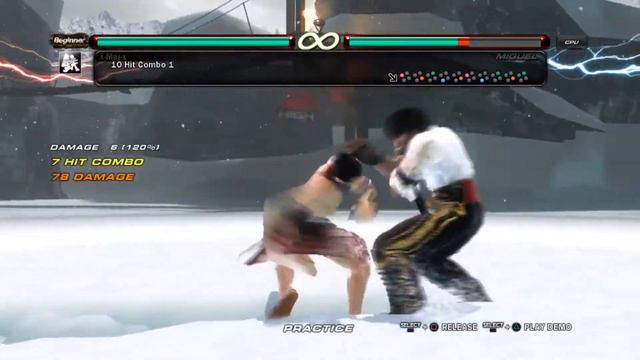 Zafina 10 Hit Combo (Tekken 6) смотреть онлайн