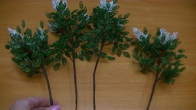 Дерево из бисера. Сирень. Мастер-класс. смотреть онлайн