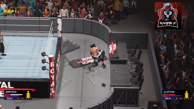 WWE 2K19 Classic Match: John Cena vs. AJ Styles, Royal Rumble 2017 смотреть онлайн
