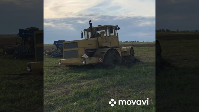 Утопили кировец к701.Посев рапса 2021. К701+ Lemken smaragd 9/600 смотреть онлайн