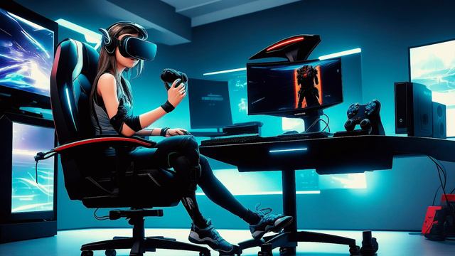 Gamer Girls Cyberpunk - Calm Fall Vibes смотреть онлайн