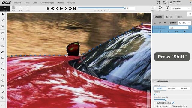 Create Polygon Annotations Using CVAT - Features Of CVAT