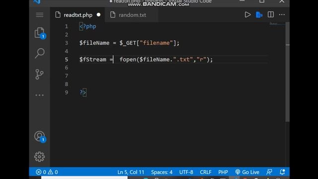 creating get API to read the content of notepad in PHP смотреть онлайн