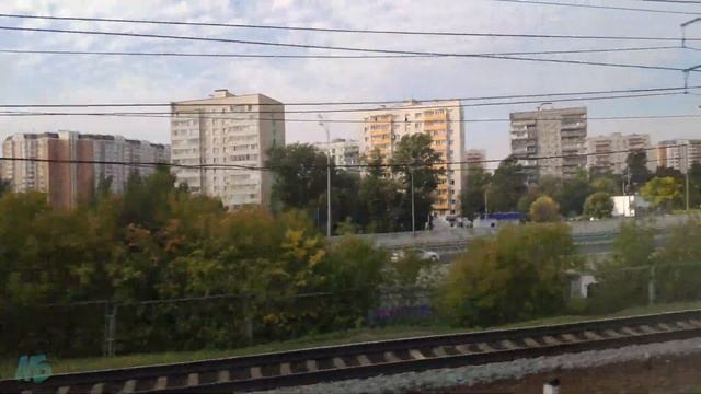 Москва - Тверь из окна поезда 