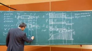 Сопротивление материалов A-07 (растяжение/сжатие стержня переменного сечения сосредоточенными силам