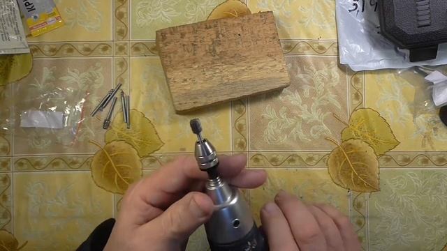 Быстрозажимной патрон и фрезы по дереву. Посылки из Китая смотреть онлайн