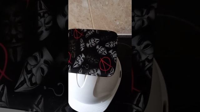 Буду делать каску с аквапринтом в таком стиле. ха.ха.ха смотреть онлайн