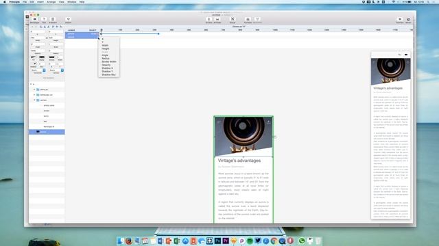 Scrolling & Drivers • UI/UX Animations with Principle & Sketch (Tutorial) смотреть онлайн