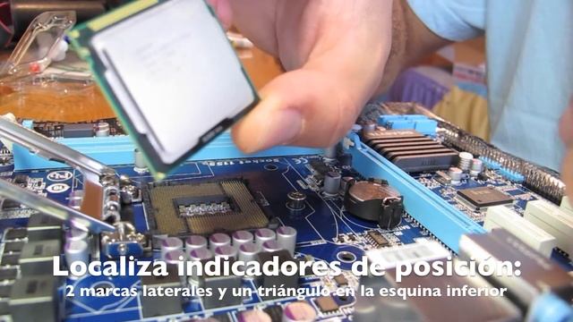 Montaje de procesador Intel Core i3 (socket lg1155) смотреть онлайн