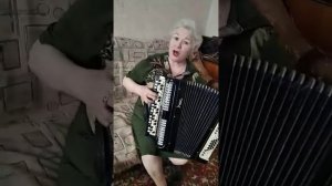 Песня Коломбина (баян) - деревенский шансон 60-ых гг.