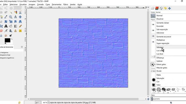Gimp - Create Normal, Bump, Specular and Diffuse Map. смотреть онлайн