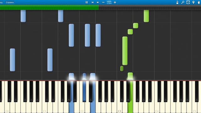 Rammstein - Mutter [Piano Tutorial] (Synthesia) смотреть онлайн
