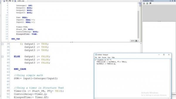 CodeSys Structured Text Timer 2021