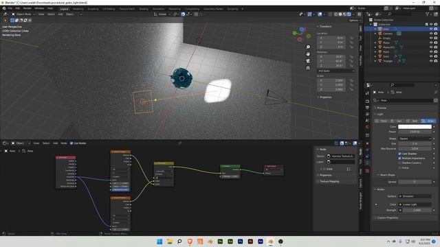 Blender Tutorial | Procedural Light Gobo смотреть онлайн