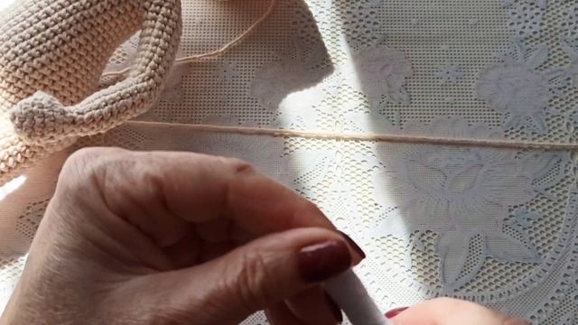 Кукла Злата крючком. Часть 4 (голова и ушки) смотреть онлайн