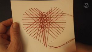 Изонить. Сердечко.