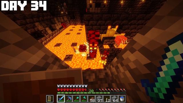 I SURVIVED 100 DAYS ON MINECRAFTS WORST SEED | MINECRAFT HARDCORE смотреть онлайн