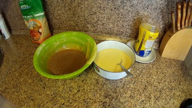 Пирог Зебра на кефире смотреть онлайн