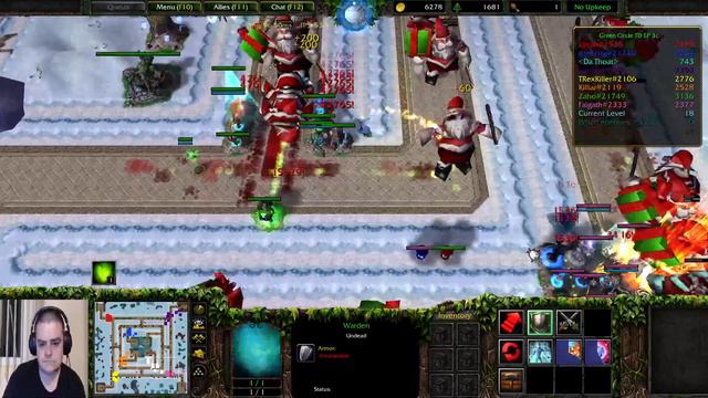 Warcraft 3 Green Circle TD Ep. 3 C Xmas final #2 - I think we finished it смотреть онлайн
