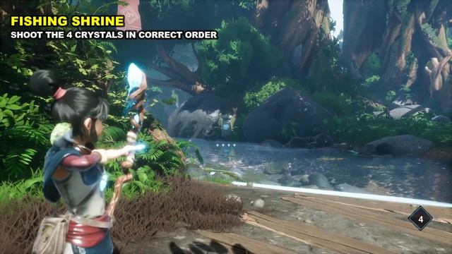 How to Restore the Fishing Shrine in Forgotten Forest | Puzzle Solution | KENA: Bridge of Spirits смотреть онлайн