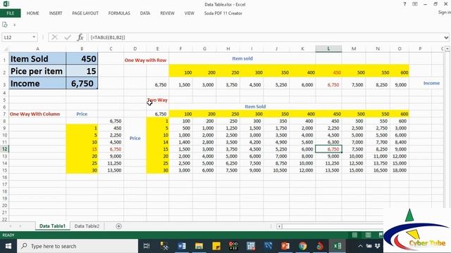 How to Use an Excel Data Table for "What-if" Analysis - in Amharic смотреть онлайн