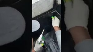 Гидроизоляция. Монтаж внутреннего угла. Плоская Кровля