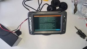 Не работает эхолот Lowrance (ёмкостный дисплей)