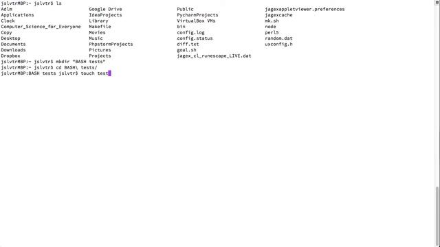 BASH Tutorial - 3 - creating files, moving and copying смотреть онлайн