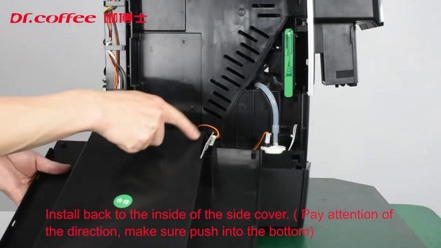Dr.coffee F11 Method Of Disassembling The Water Leveling Sensor PCB