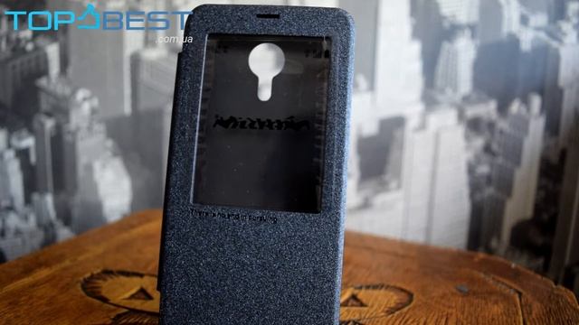 Кожаный чехол-книжка Nillkin New Leather Case Sparkle Leather Case смотреть онлайн
