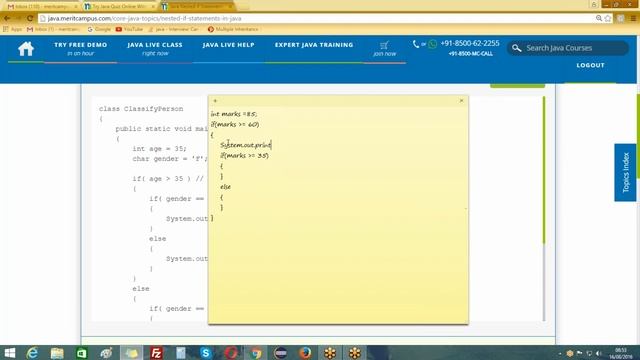 Java Ternary Operators with examples #5: Java Tutorials (Telugu) смотреть онлайн