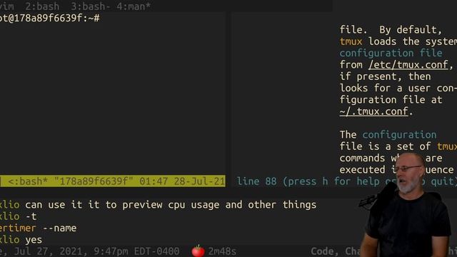 My Window Manager is TMUX смотреть онлайн