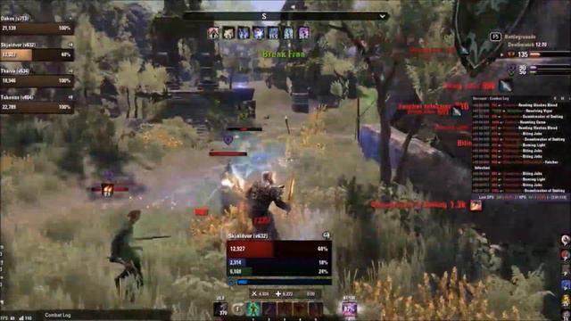 Stamina Dragonknight Non-CP Battleground tank build - Trickster - Morrowind Patch смотреть онлайн