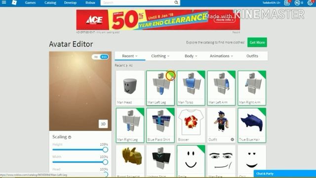 How to make your Roblox character blocky in 2 steps! смотреть онлайн
