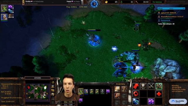 GRUBBY Vs HAPPY | SUPER CLASH | Warcraft 3 TFT