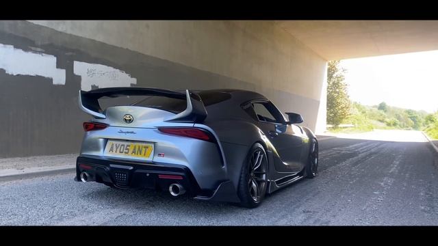 THIS TOYOTA SUPRA A90 STAGE 2 + IS CRAZY !! 510BHP 790NM || BRUHH!? смотреть онлайн