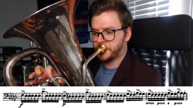 TMEA 2021-2022 Euphonium Etude 3 - E-flat Minor смотреть онлайн