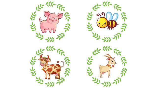 Animal Sounds QUIZ! A Fun Animal Sounds Game for Children смотреть онлайн