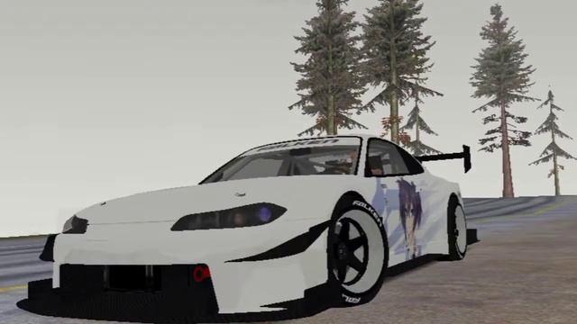 Nissan Silvia S15 Livery Anime - GTA SA ANDROID смотреть онлайн