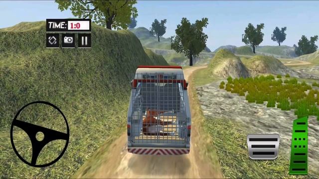 Animal Ambulance Rescue Simulator - Offroad Emergency Van Driving - Android Gameplay смотреть онлайн