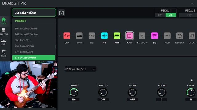 Harley Benton DNAfx GiT Pro: Clean Tone Playthrough [NO TALKING] смотреть онлайн