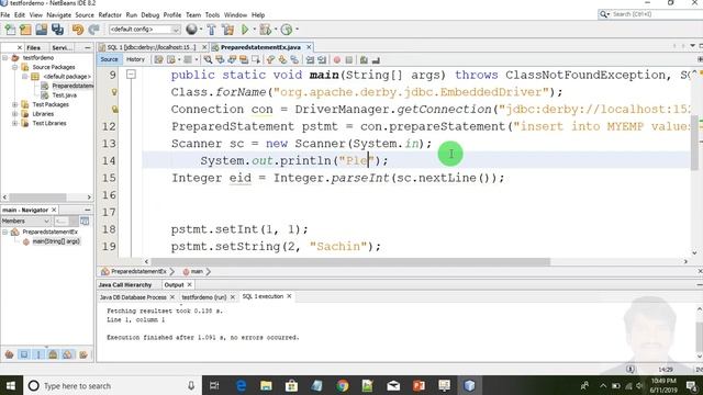 PreparedStatement | JDBC смотреть онлайн