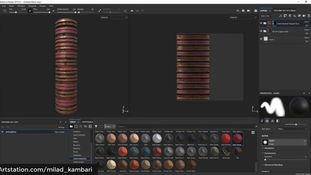 30 Zbrush IMM Brush (Rope And Cable) +Texturing Tutorial