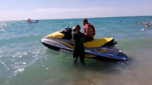 Крым НИКОЛАЕВКА. ГИДРОЦИКЛ покатушки