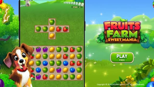 Fruits Farm: Match 3 смотреть онлайн