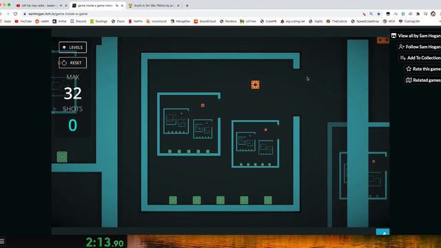 Game Inside a Game Any% Web speedrun in 4:26.62 смотреть онлайн